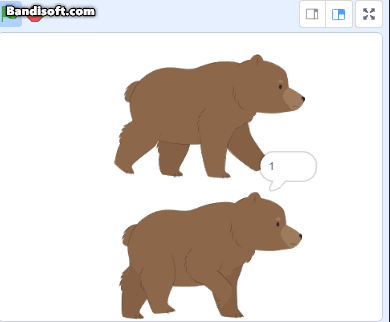 歩くクマのアニメーション比較